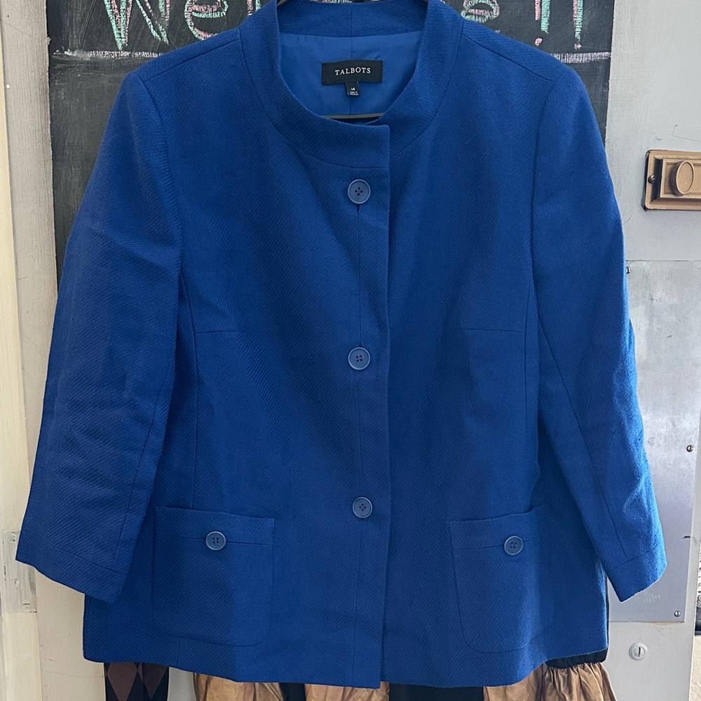 Talbots Women's Royal Blue Blazer